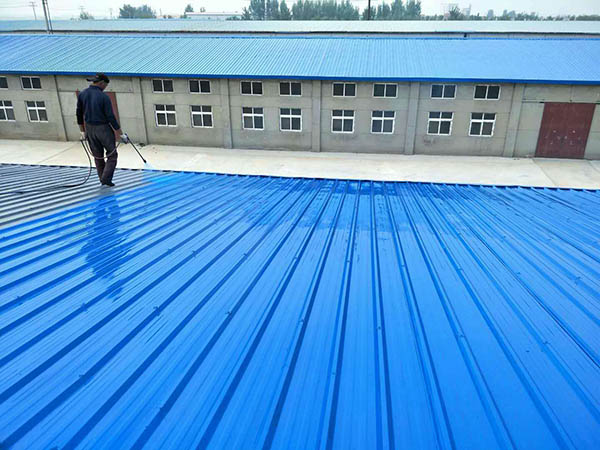 云梦 彩钢瓦喷漆翻新工业厂房、仓库